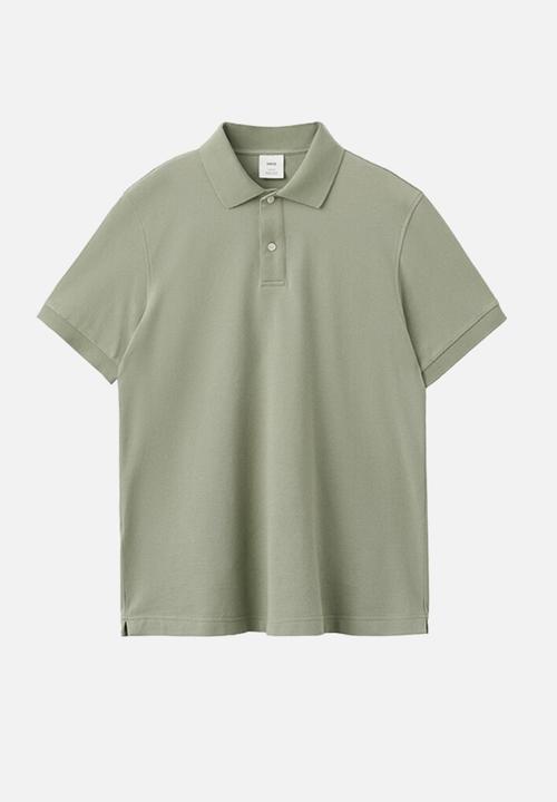 MANGO - Polo Shirt Rea - Pastel Green