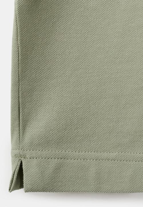 MANGO - Polo Shirt Rea - Pastel Green