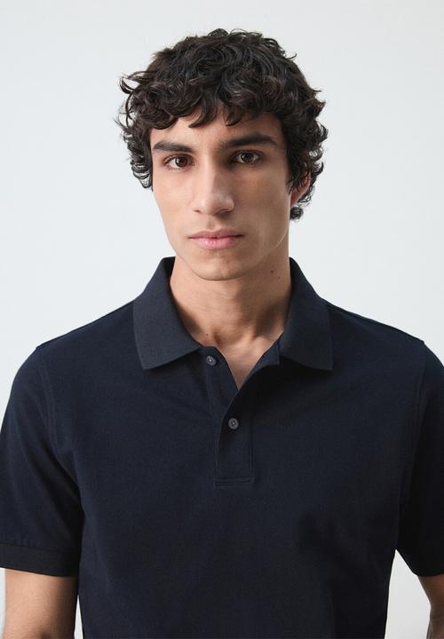 MANGO - Polo Shirt Rea - Navy