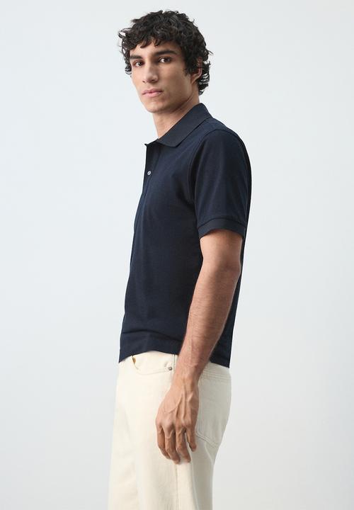MANGO - Polo Shirt Rea - Navy