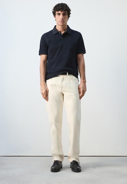 MANGO - Polo Shirt Rea - Navy