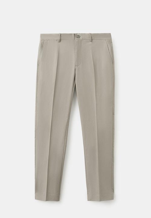 MANGO - Trousers Gaspar - Beige