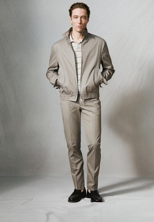 MANGO - Trousers Gaspar - Beige