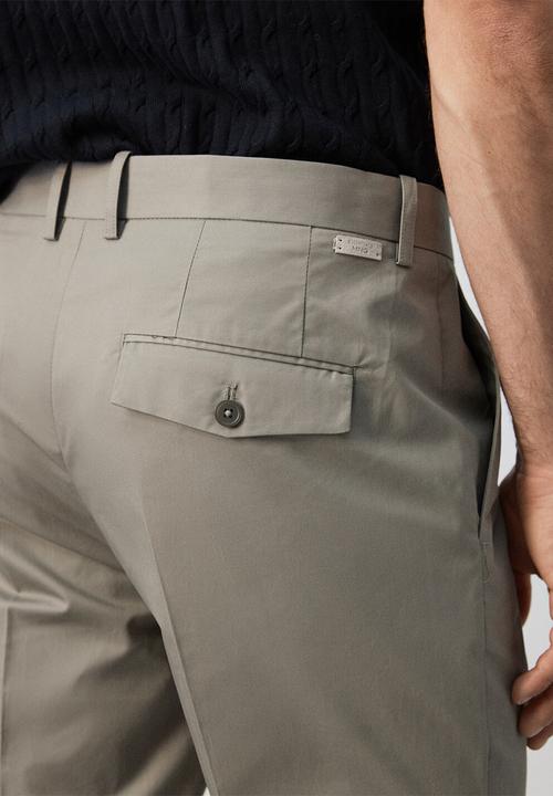 MANGO - Trousers Gaspar - Beige