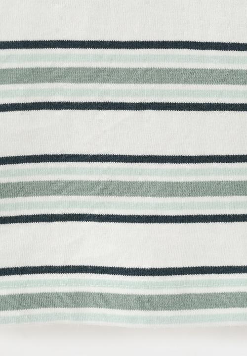 MANGO - T-Shirt MSTRIPE - Turquoise / Aqua