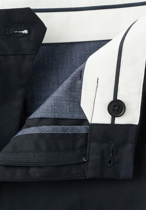 MANGO - Trousers Gaspar - Navy