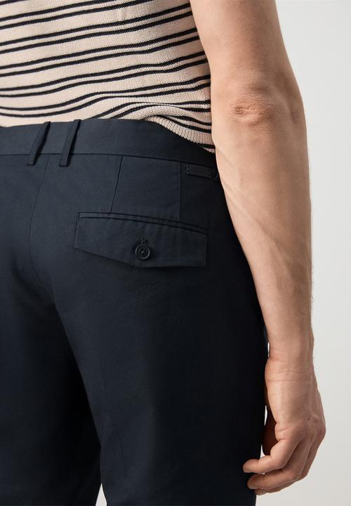 MANGO - Trousers Gaspar - Navy