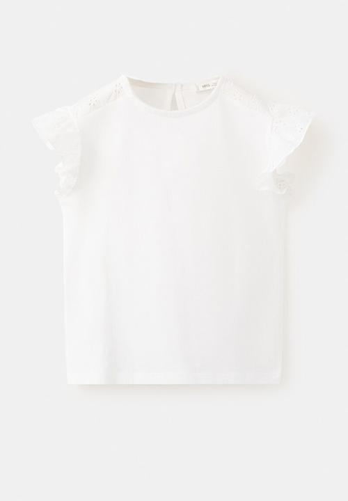MANGO - T-Shirt DOBLE - Natural1