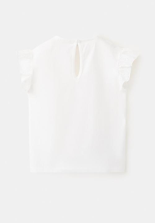 MANGO - T-Shirt DOBLE - Natural1