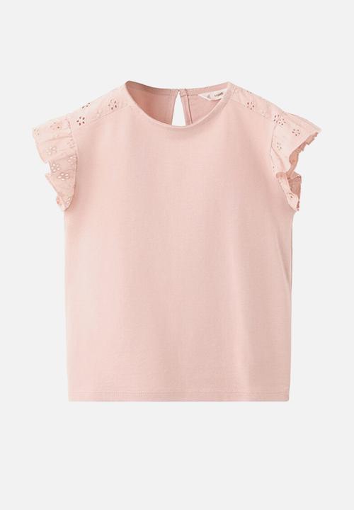 MANGO - T-Shirt DOBLE - Pink