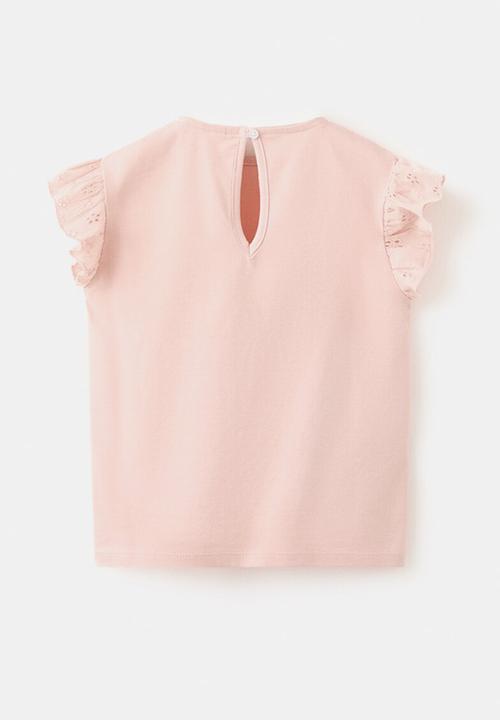 MANGO - T-Shirt DOBLE - Pink