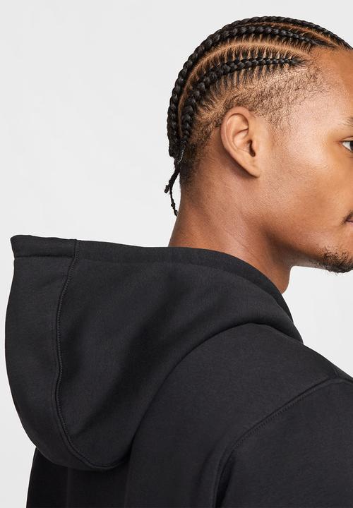 Nike - NSW Club BB Full Zip Hoodie  - Black