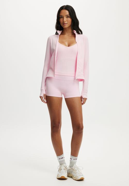 Cotton On - Ultra Soft Zip Through Jacket - Cherry Dream