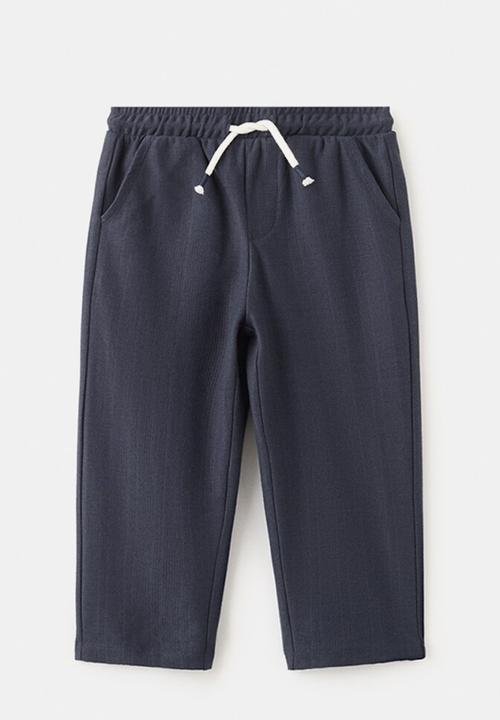 MANGO - Trousers MNAVYSET - Navy