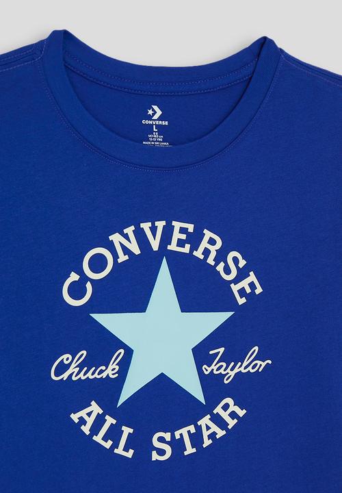 Converse - Cnvb Dissected Chuck Patch Short sleeve - Converse Blue