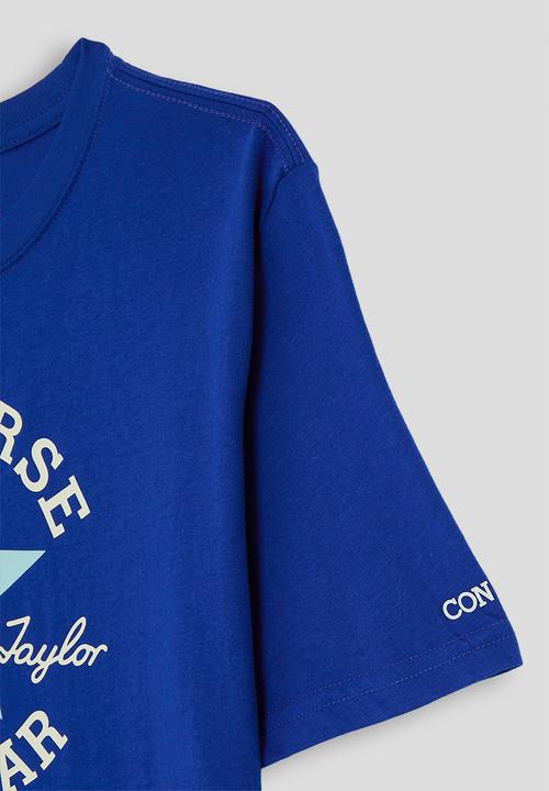 Converse - Cnvb Dissected Chuck Patch Short sleeve - Converse Blue