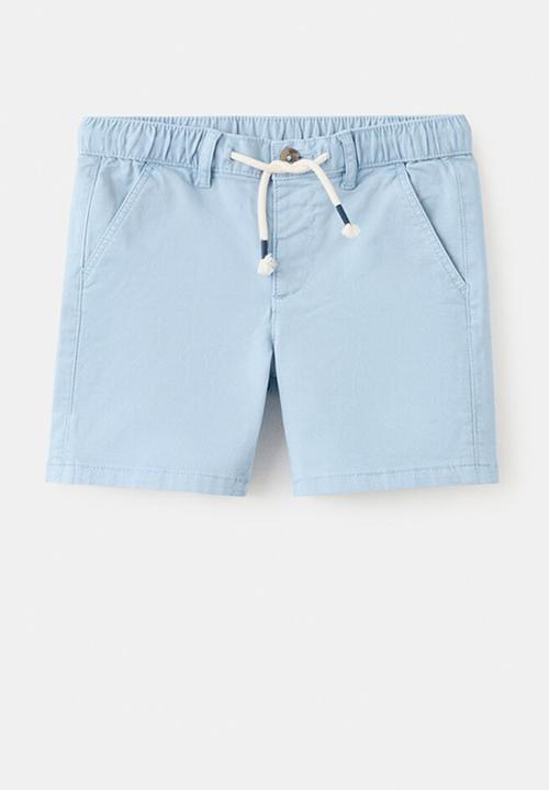MANGO - Bermudas ALGARVE - Light/Pastel Blue