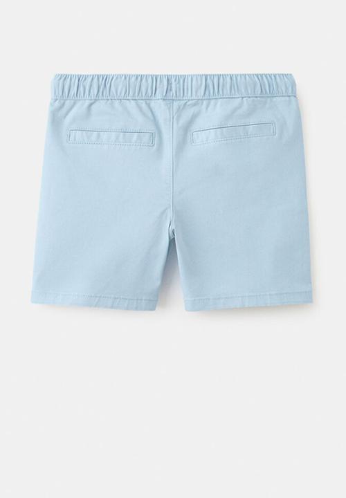 MANGO - Bermudas ALGARVE - Light/Pastel Blue