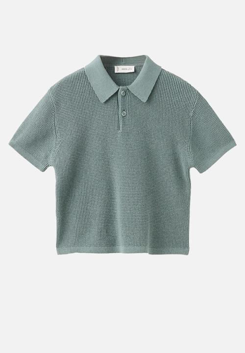 MANGO - Sweater JOHNNY - Medium Green