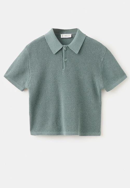 MANGO - Sweater JOHNNY - Medium Green