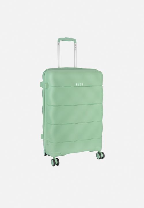 Elle - Medium 4-wheel trolley case with TSA lock - Green