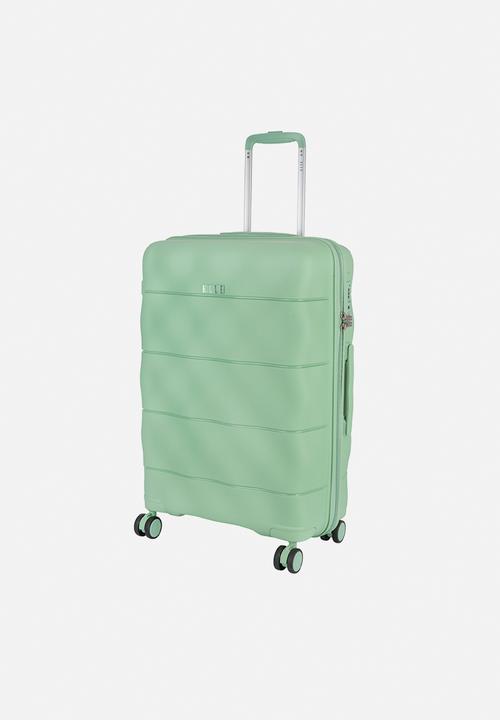 Elle - Medium 4-wheel trolley case with TSA lock - Green