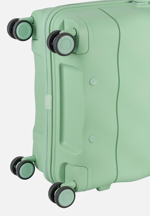 Elle - Medium 4-wheel trolley case with TSA lock - Green