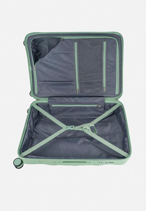 Elle - Medium 4-wheel trolley case with TSA lock - Green