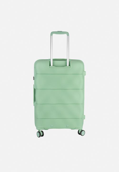 Elle - Medium 4-wheel trolley case with TSA lock - Green