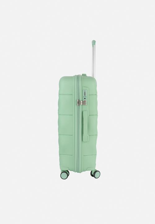Elle - Medium 4-wheel trolley case with TSA lock - Green