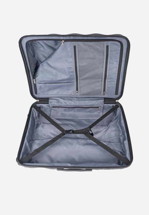Elle - Medium 4-wheel trolley case with TSA lock - Black