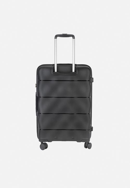 Elle - Medium 4-wheel trolley case with TSA lock - Black