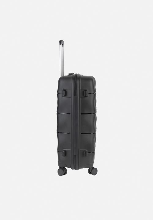 Elle - Medium 4-wheel trolley case with TSA lock - Black