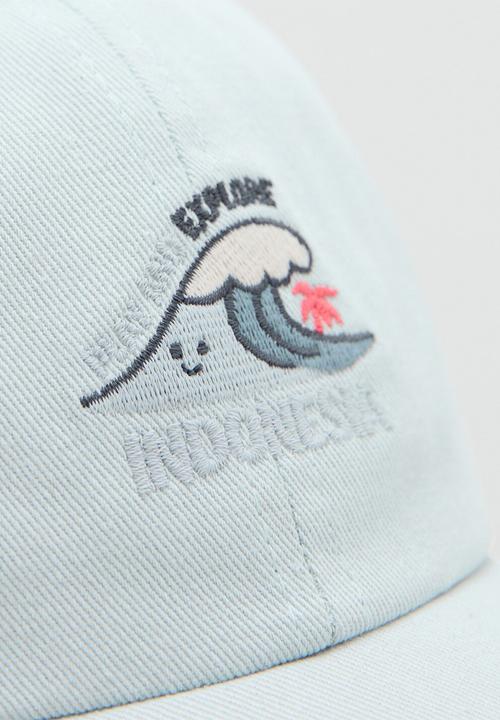 MANGO - CAP OLITA -TURQUOISE - AQUA