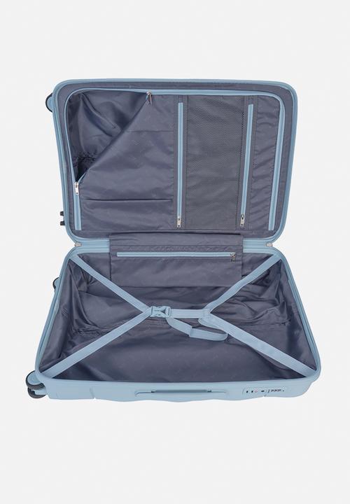 Elle - Medium 4-wheel trolley case with TSA lock - Blue
