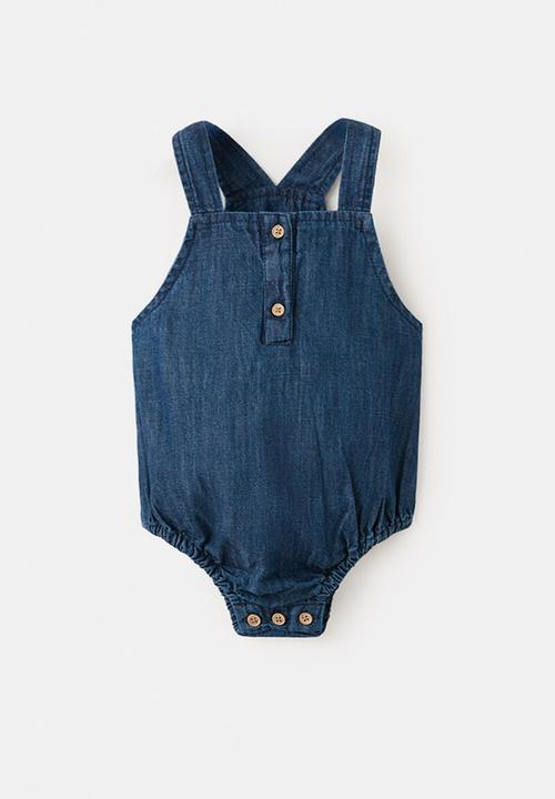 MANGO - DUNGAREES ALMERIA - NAVY