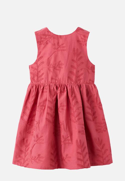 MANGO - Dress EIRA - Medium Red