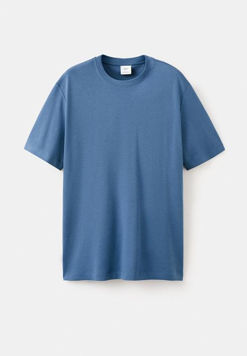 MANGO - T-Shirt Kimi - Whitish-Blue
