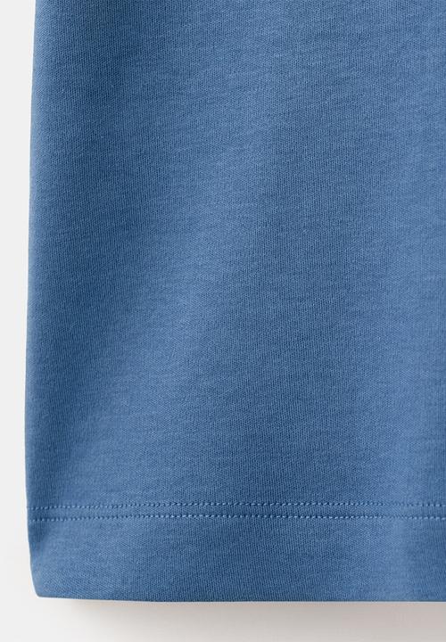 MANGO - T-Shirt Kimi - Whitish-Blue
