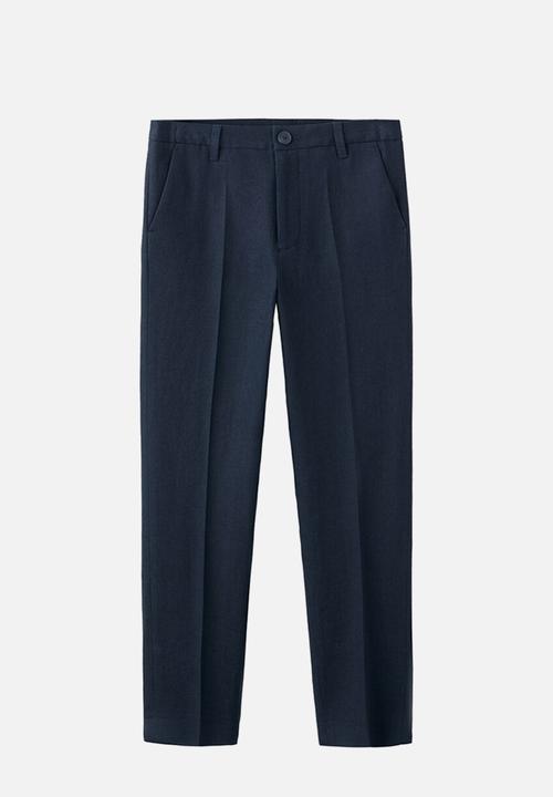 MANGO - Trousers RIOP - Navy