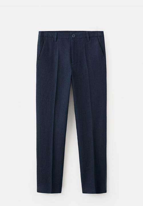 MANGO - Trousers RIOP - Navy