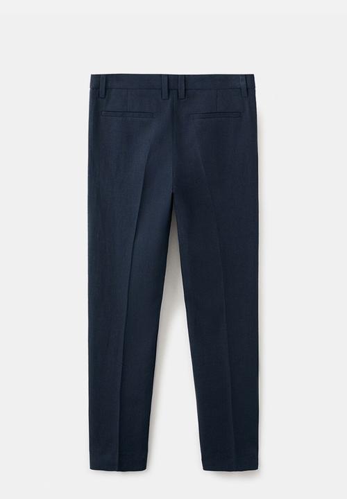 MANGO - Trousers RIOP - Navy