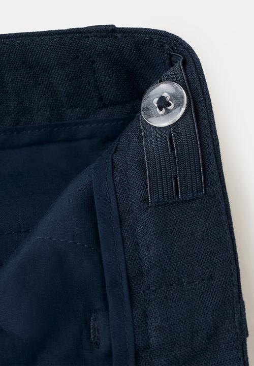 MANGO - Trousers RIOP - Navy
