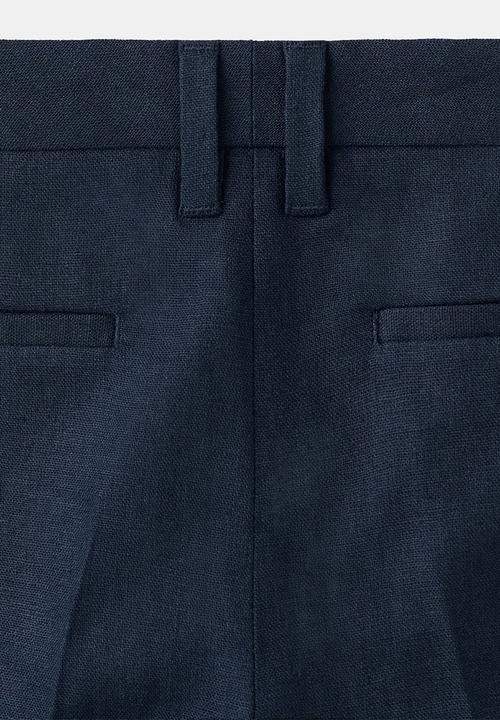 MANGO - Trousers RIOP - Navy