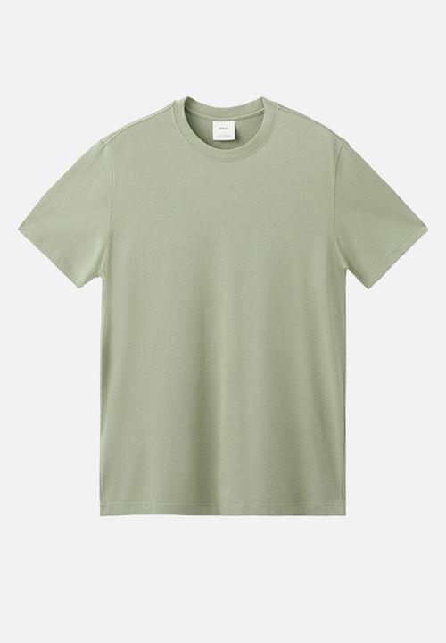 MANGO - T-Shirt Cherlo - Pastel Green