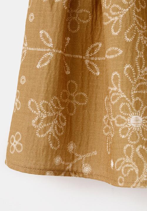 MANGO - Skirt Paola - Medium Yellow