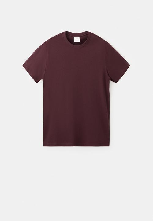 MANGO - T-Shirt Cherlo - Dark Purple