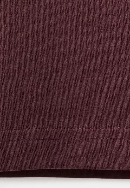 MANGO - T-Shirt Cherlo - Dark Purple