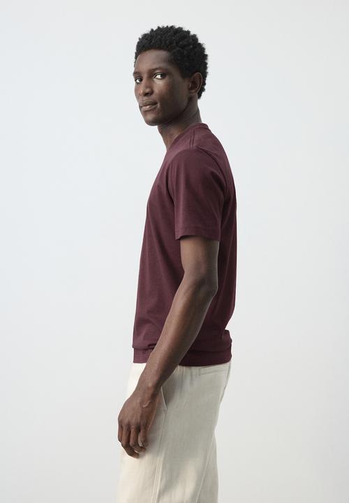MANGO - T-Shirt Cherlo - Dark Purple