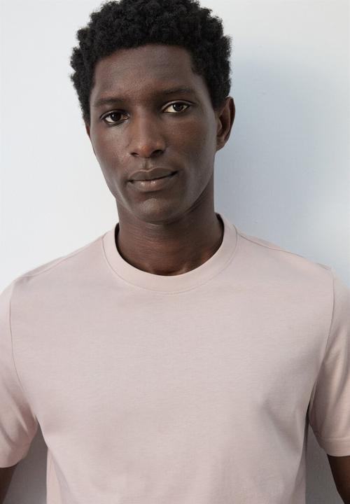 MANGO - T-Shirt Cherlo - Light Pink